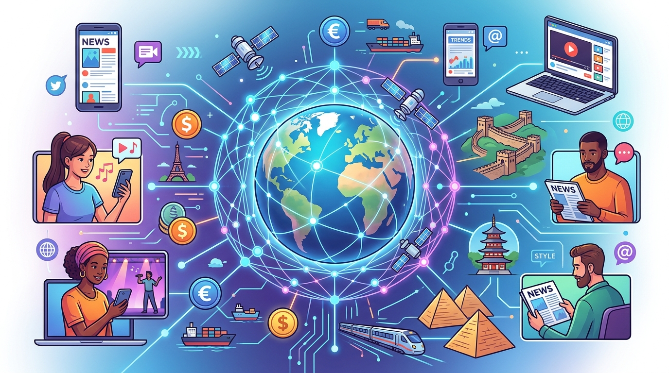 Ilustrasi Jaringan Internet