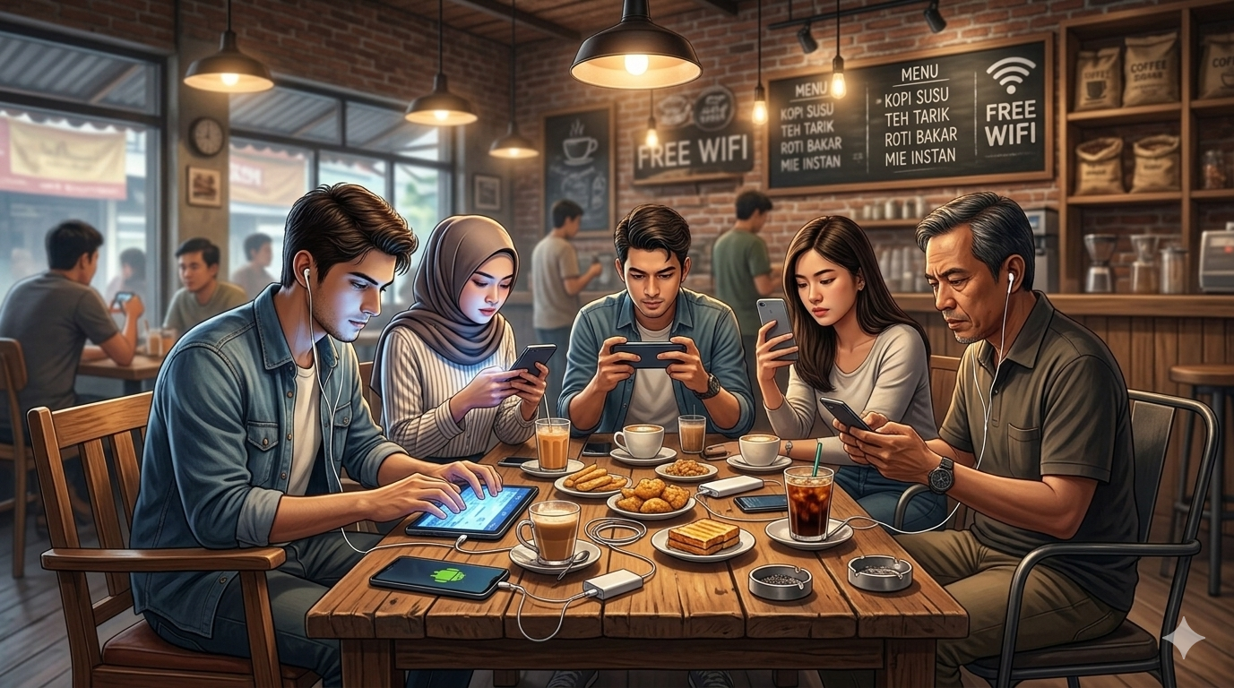 Ilustrasi Jaringan Internet